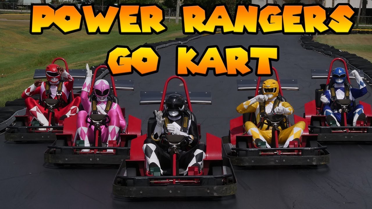 Power Rangers Go Kart Racing!