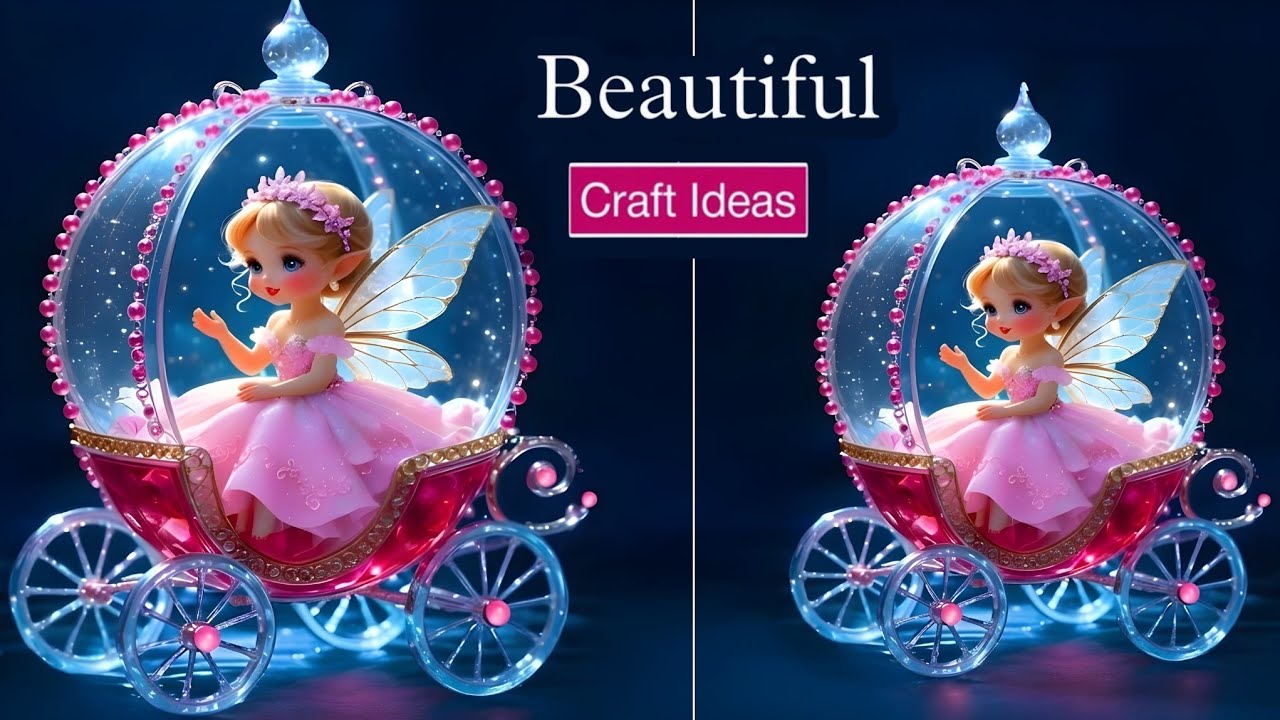 Plastic Bottle Craft Ideas | How To Make Fairy | DIY Home Decor 😍✨