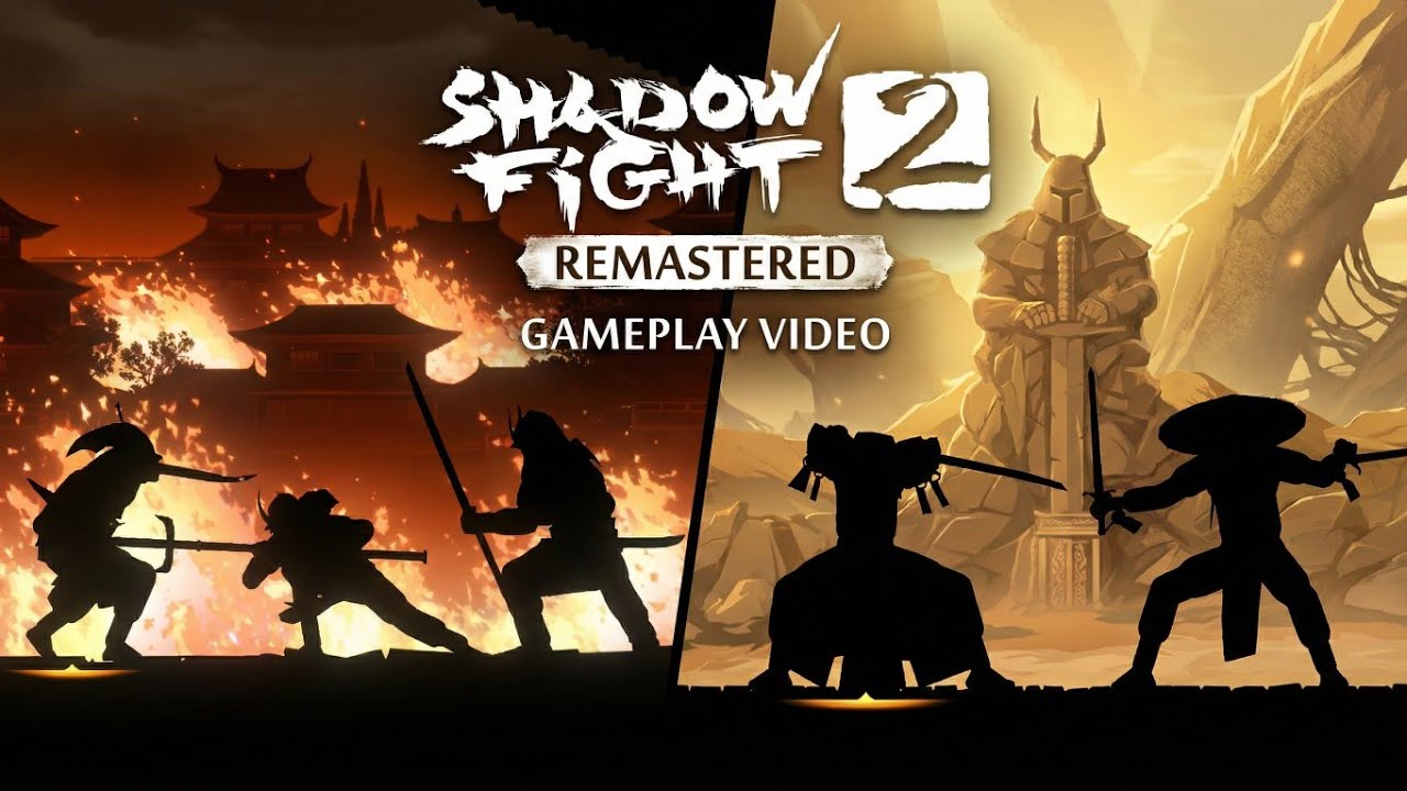 New Shadow Fight 2 Remastered vs Original - Act 6 All New Changes 🔥 Shogun and Gates of Shadows 