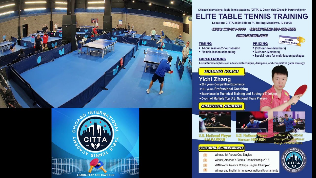 Yichi Zhang Elite Training CITTA