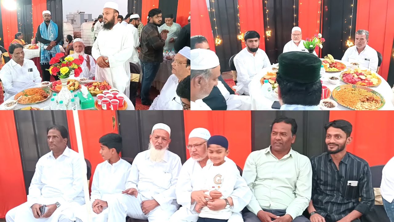 United Hospital Bidar Me Iftar o Ta'aam ka Ehtemaam, Doctors Aur Baradaran-e-Watan ki Shirkat