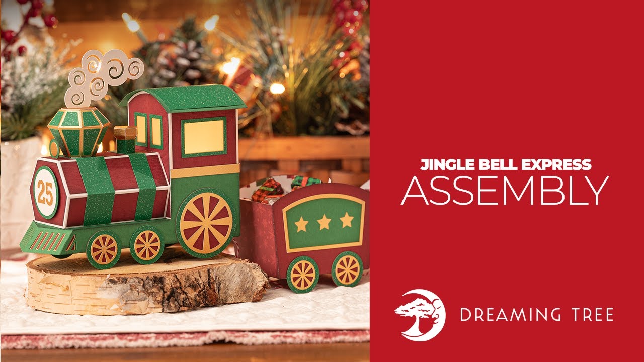 SVG File - Jingle Bell Express - Assembly Tutorial