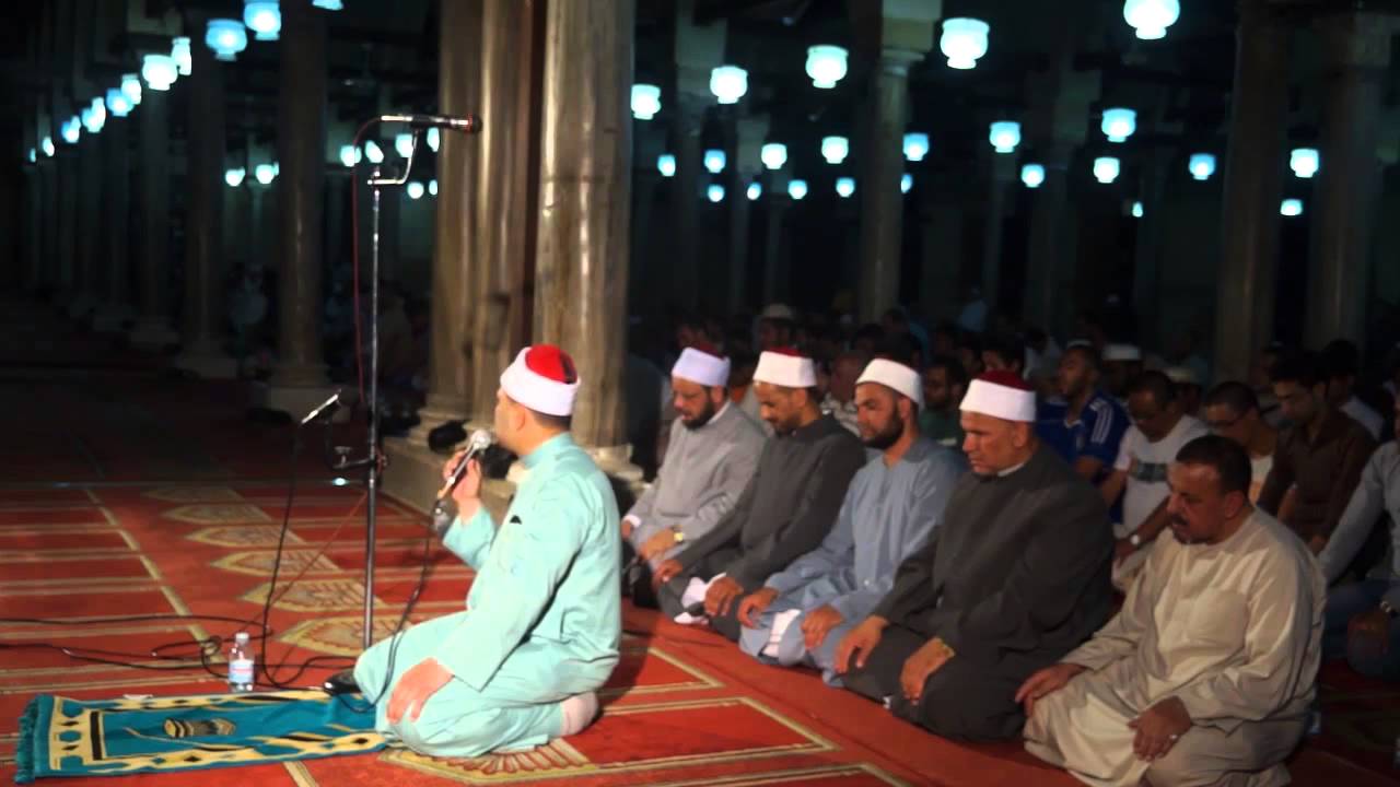 صلاة التراويح من الجامع الأزهر - الشيخ محمود صابر الفيومي