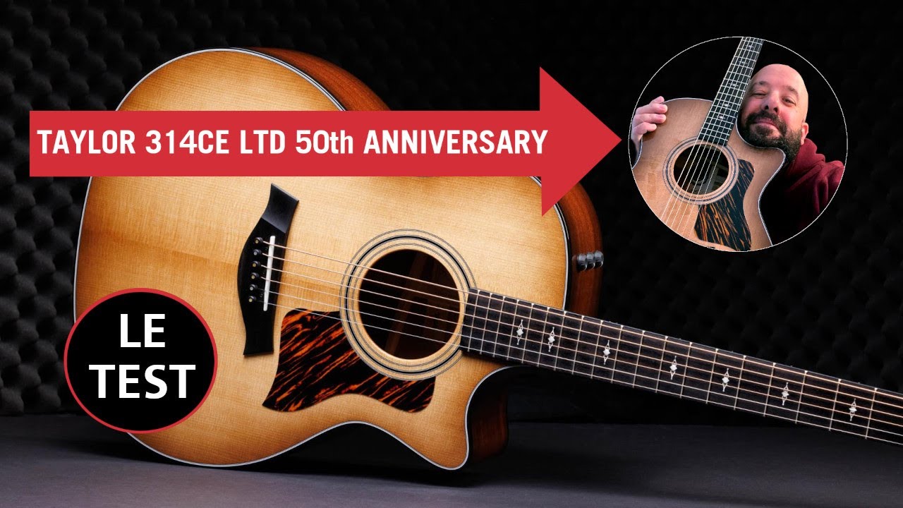 Test Taylor 314ce 50th Anniversary