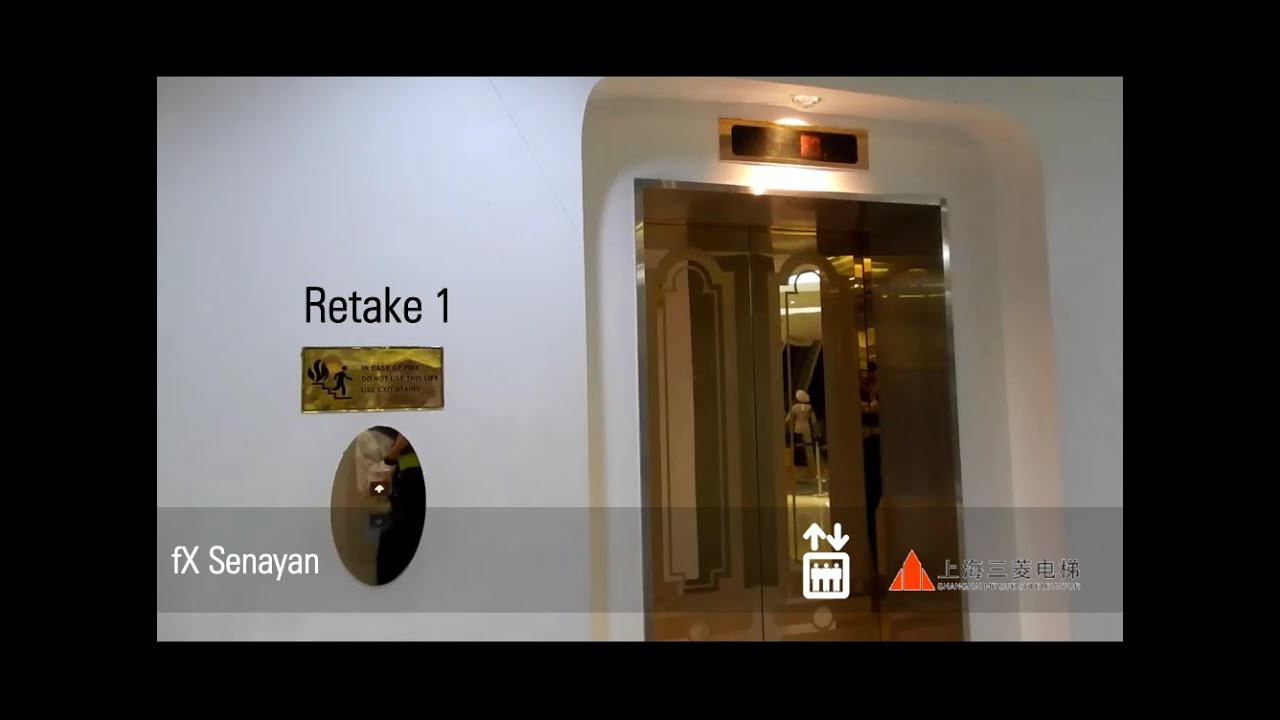 [R1] Shanghai Mitsubishi Elevators at fX Sudirman, Jakarta