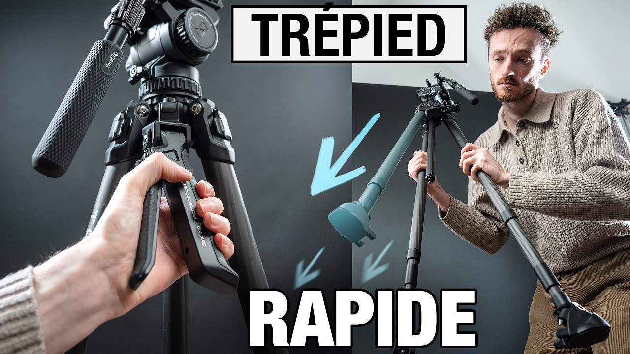 Trépied hydraulique à déploiement RAPIDE !? - TRIBEX SmallRig