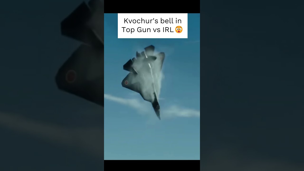 WTF was that! | Kvochur's bell maneuver #shorts #topgunmaverick