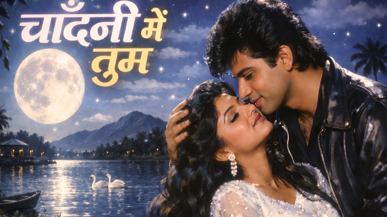 चाँदनी में तुम | 90’s Romantic Love Song | Old Bollywood Vibes | Heart Touching Melody 2026