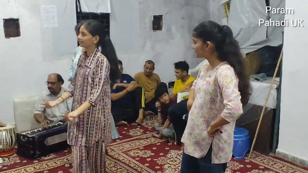 रामलीला रिहर्सल में सीता के किरदार का शानदार अभिनय, मयूर विहार फेस 3 दिल्ली 