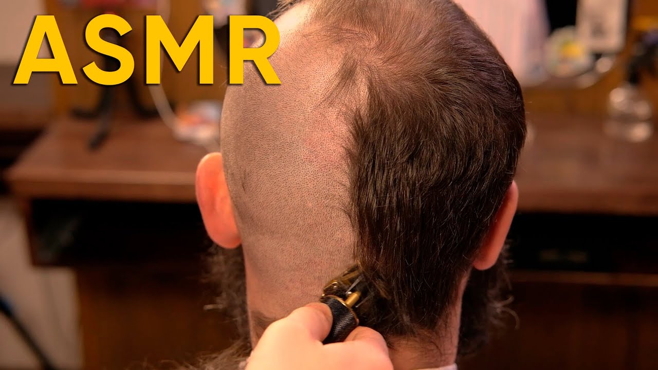ASMR Viking Buzzcut Makeover – High Skin Fade, Disconnected Layers & Cooling Treatment (21 min)