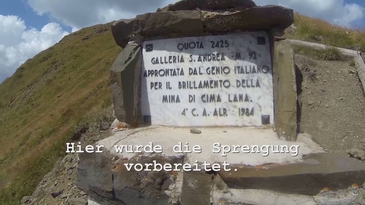 Col Di Lana - 1. Weltkrieg - Festungen - Kriegspfade