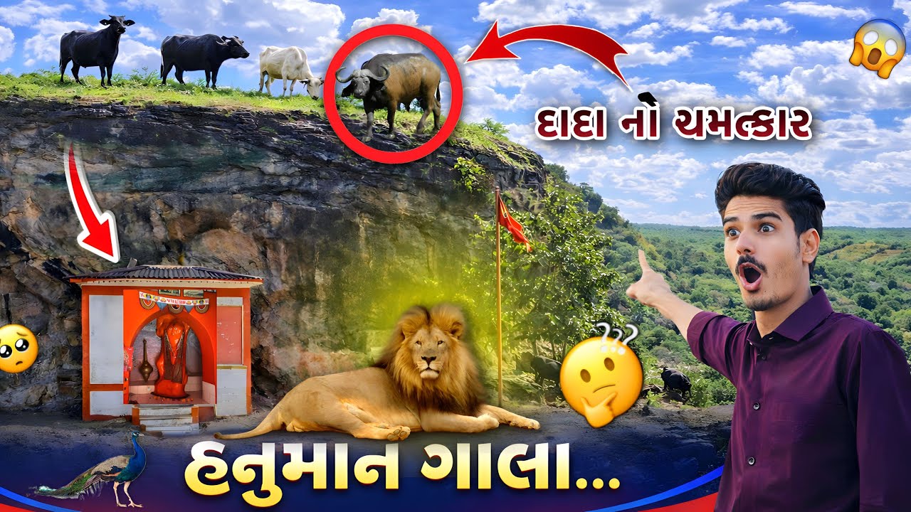 દાદા નો ચમત્કાર જુઓ 😱| હનુમાન ગાળા | Hanuman Gala Gir | Vlog With Sky