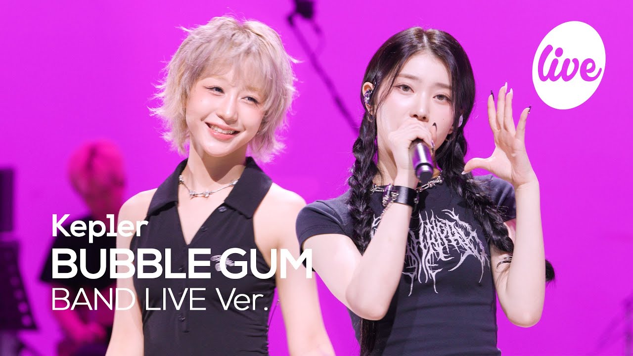 [4K] Kep1er(케플러) “BUBBLE GUM” Band LIVE 방심하는 순간 POP하는 악동소녀들🫧  [it’s KPOP LIVE 잇츠라이브]