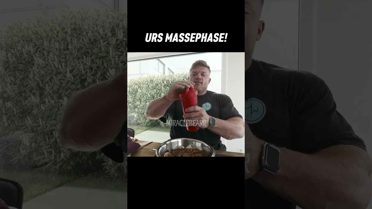 Urs in der Massephase!😳