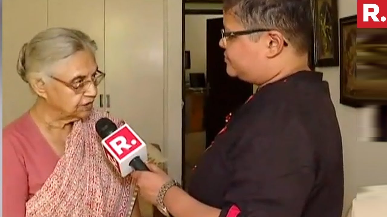 Former Delhi CM Sheila Dikshit Hit Out At AAP Government | #AAPGovtMissing
