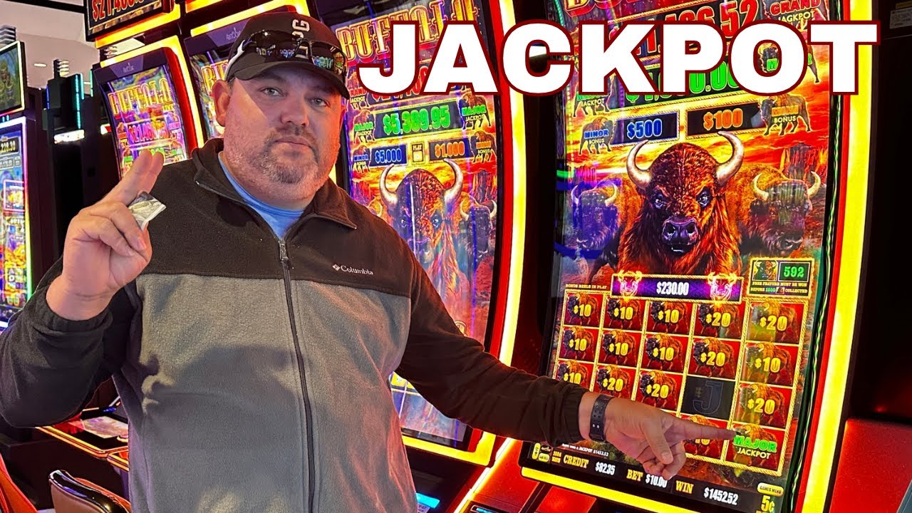 🚨💪TREMENDA SORPRESA 🧐QUE ME LLEVO EN EL CASINO JUGANDO ESTA MAQUINA DE BUFALO LINK.