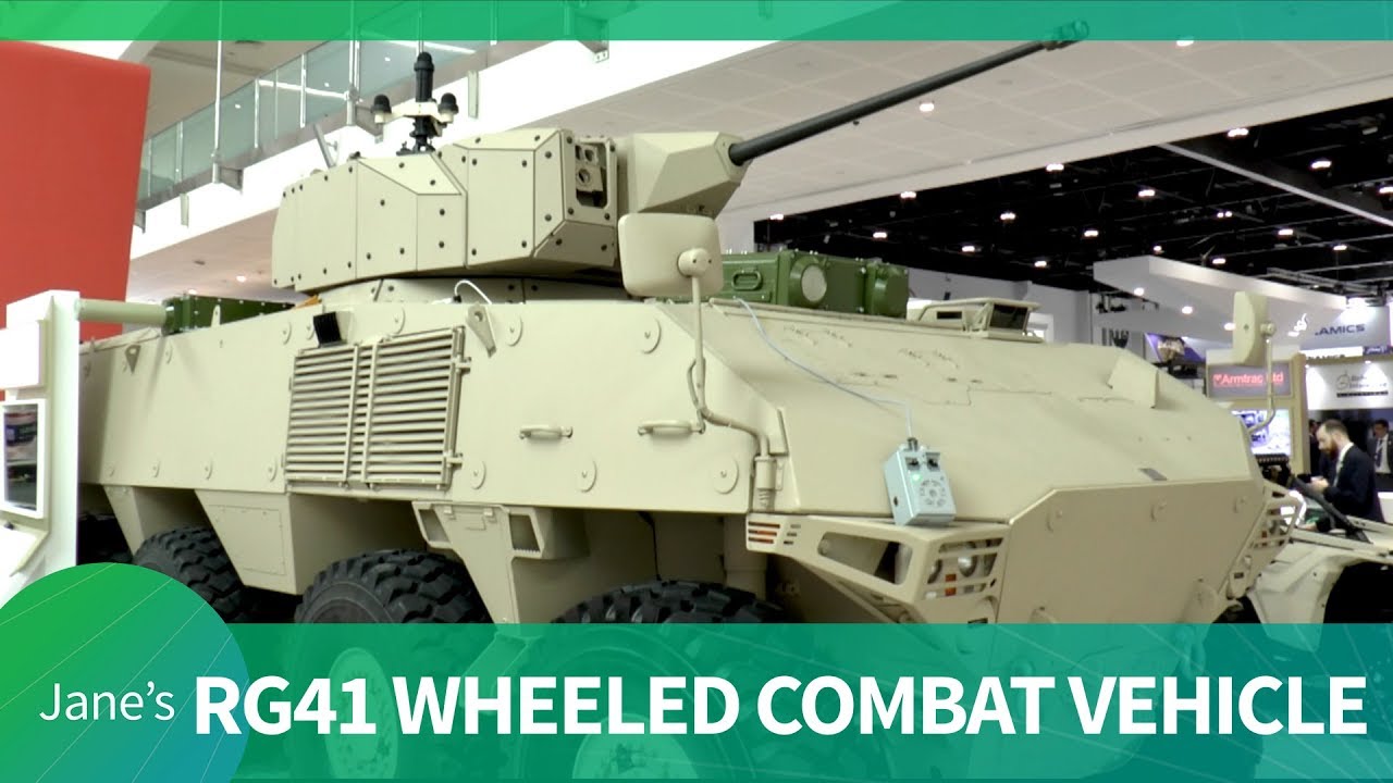 IDEX 2019: RG41 Wheeled Armoured Combat Vehicle
