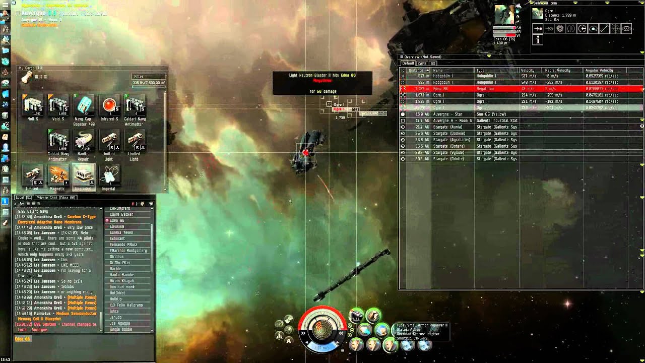 Iteron Solo'ing a Megathron