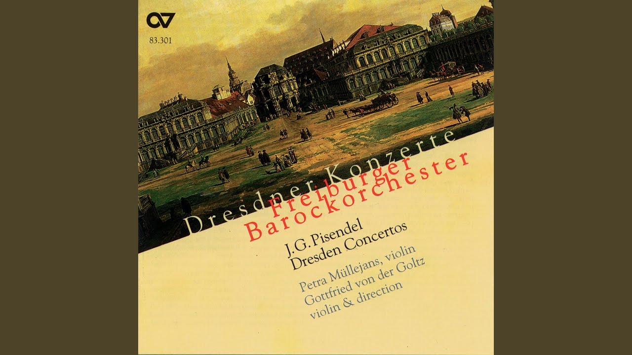 Pisendel: Violin Concerto in G Minor, JunP I.1 - II. Allegro