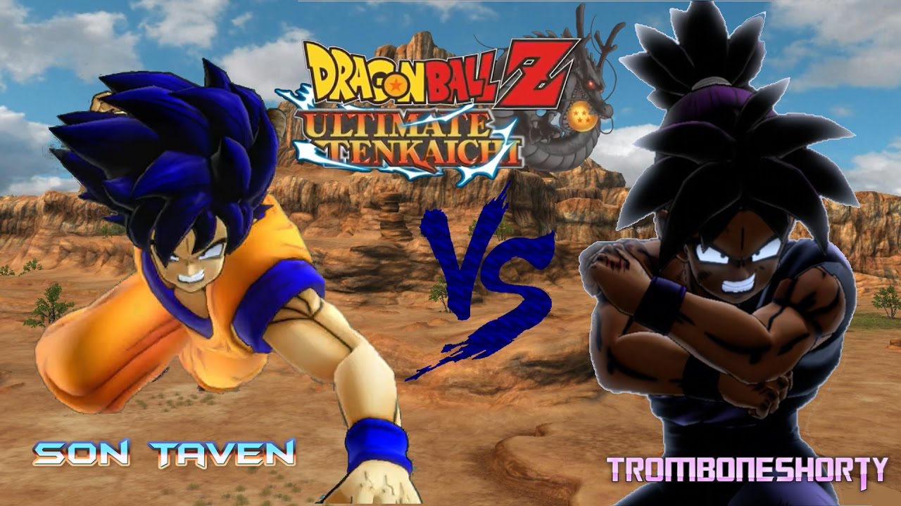 Dragonball Z Ultimate Tenkaichi: Son Taven VS Tr0mb0neSh0rty [Playing with subs] (Online Match)
