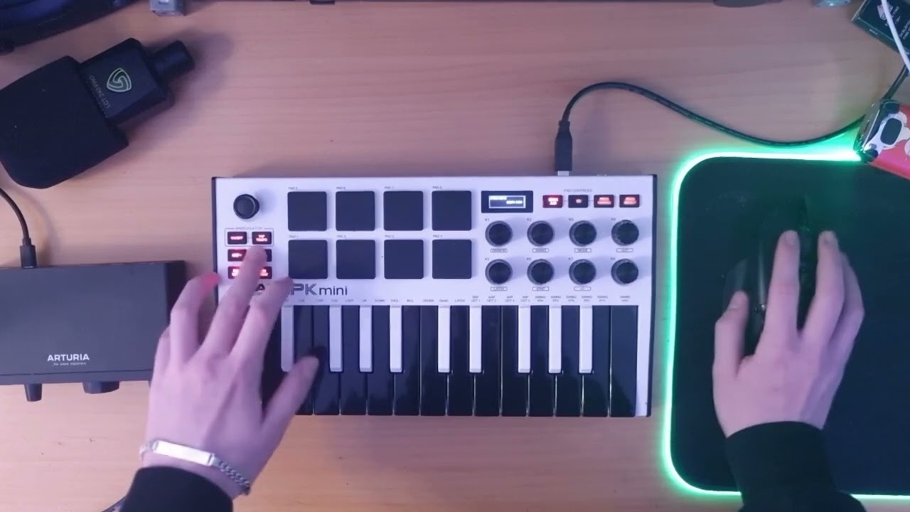 2Pac - So Many Tears (Akai Mpk mini MIDI cover)
