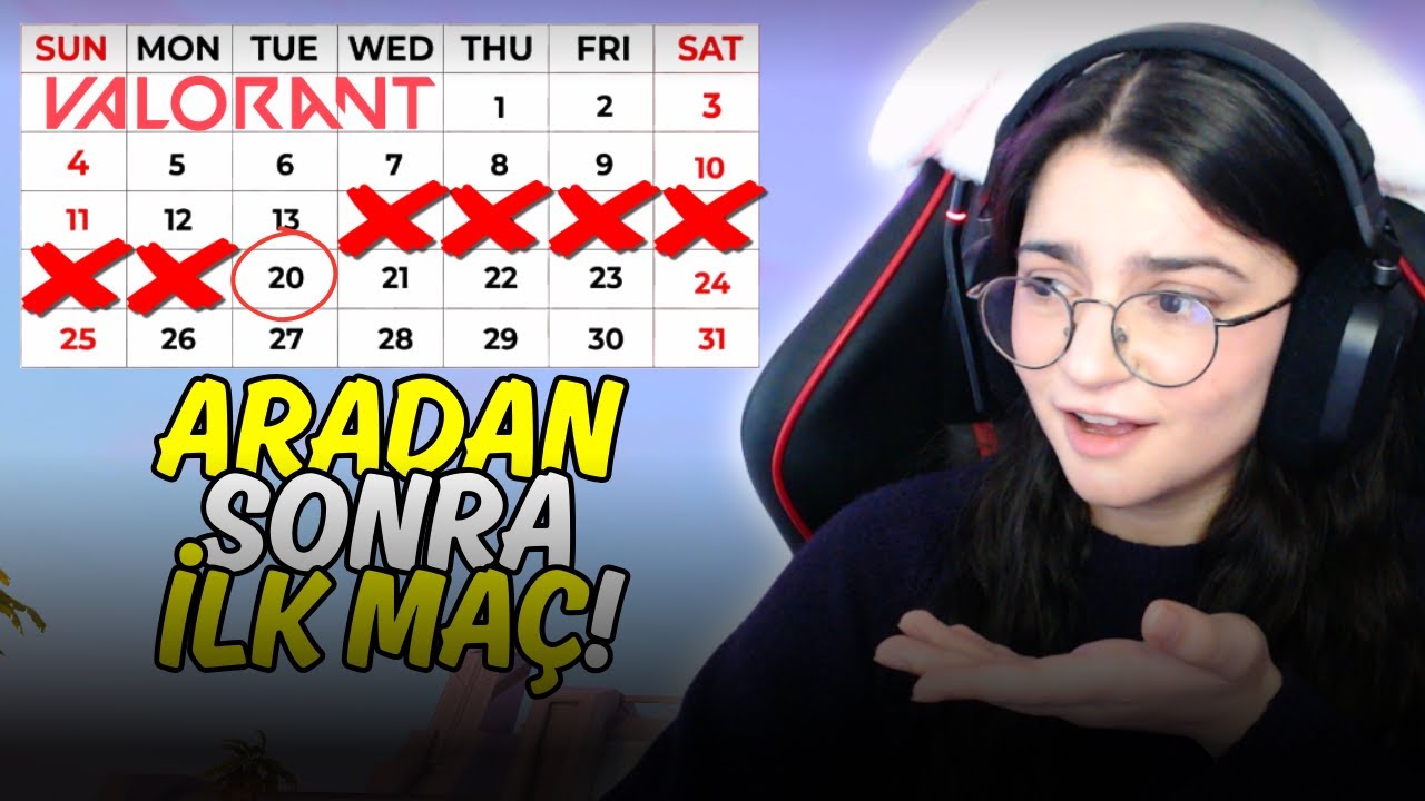 1 Hafta Valorant Oynamadım… Döndüğümde ŞOK Oldum! | Valorant Dereceli