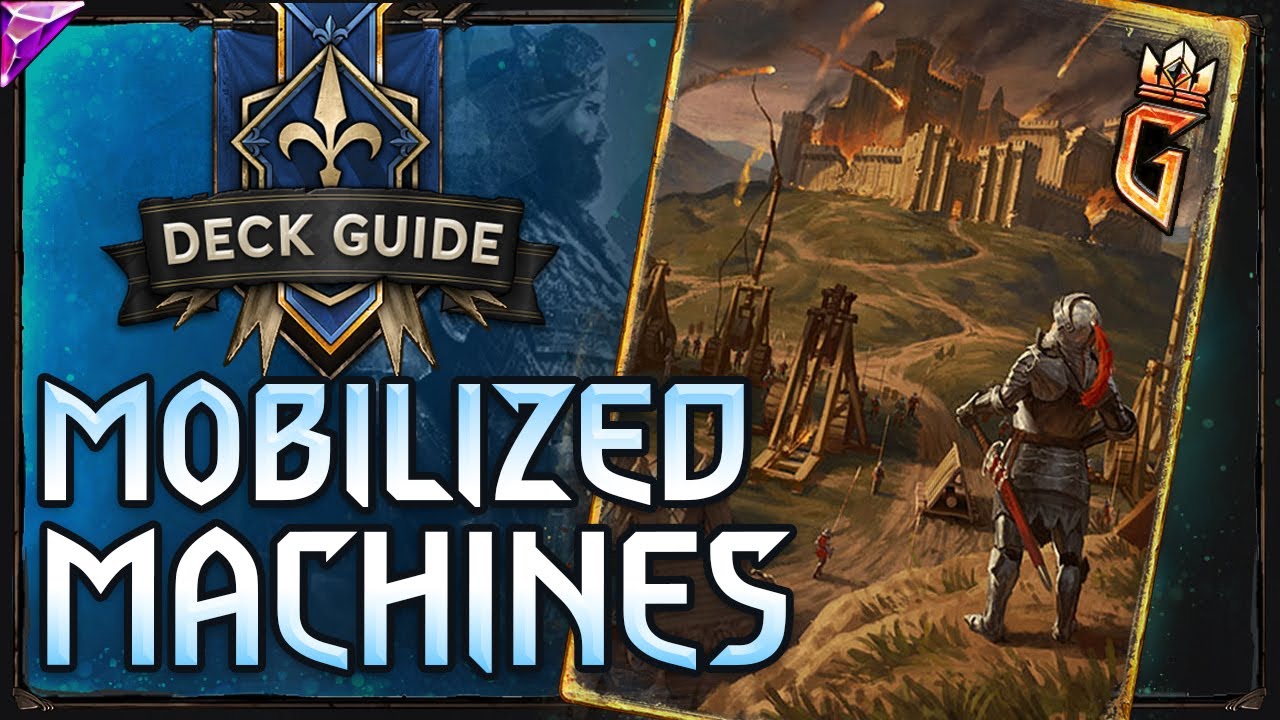 HENSELT MACHINES! | Damorquis' Mobilization Siege Deck Guide + Gameplay [GWENT]