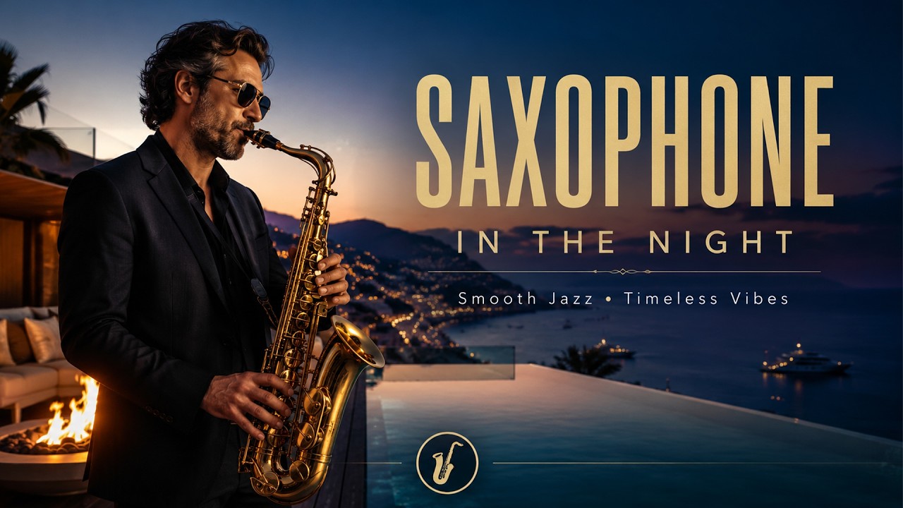 Romantic Evening Saxophone 🎷 Calm Jazz Instrumentals for Slow Nights & Peaceful Mood