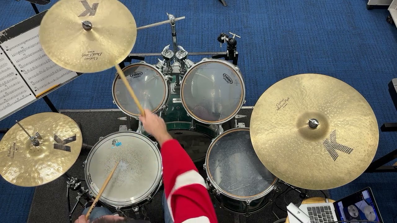 Metal Bell Carol - Drum Set