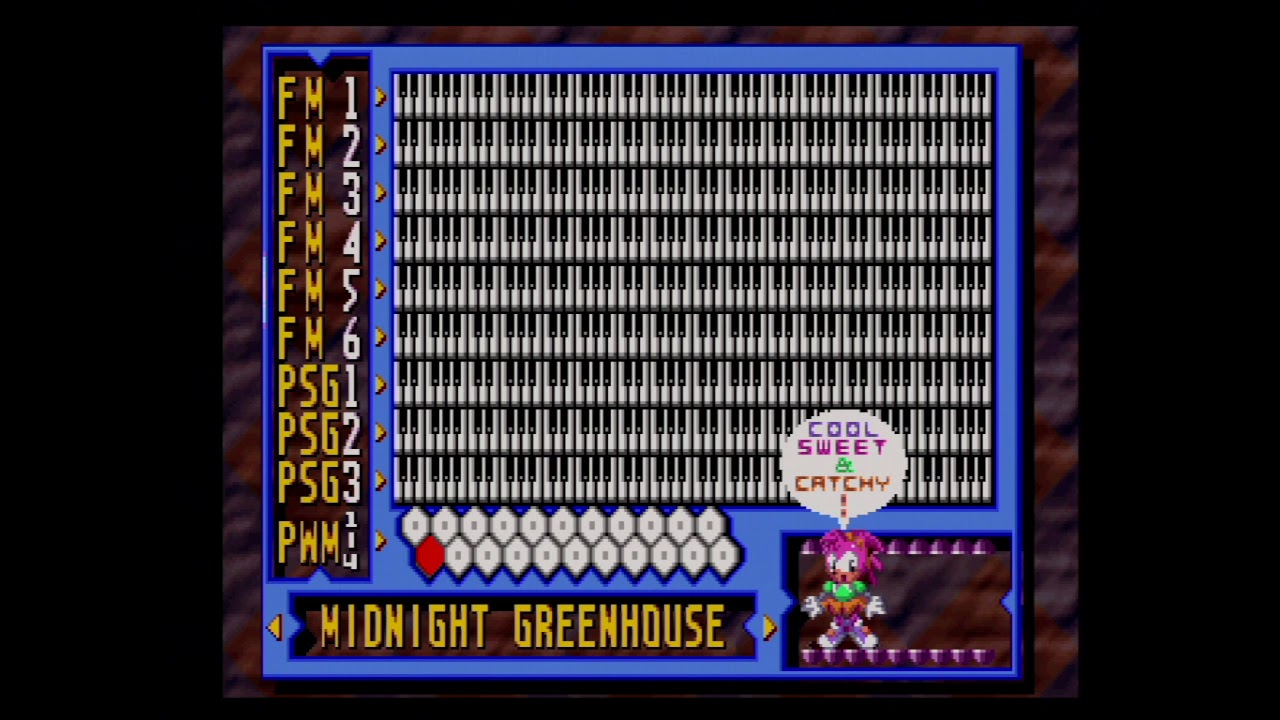 Knuckles Chaotix: Midnight Greenhouse ACTUAL HARDWARE (audio)