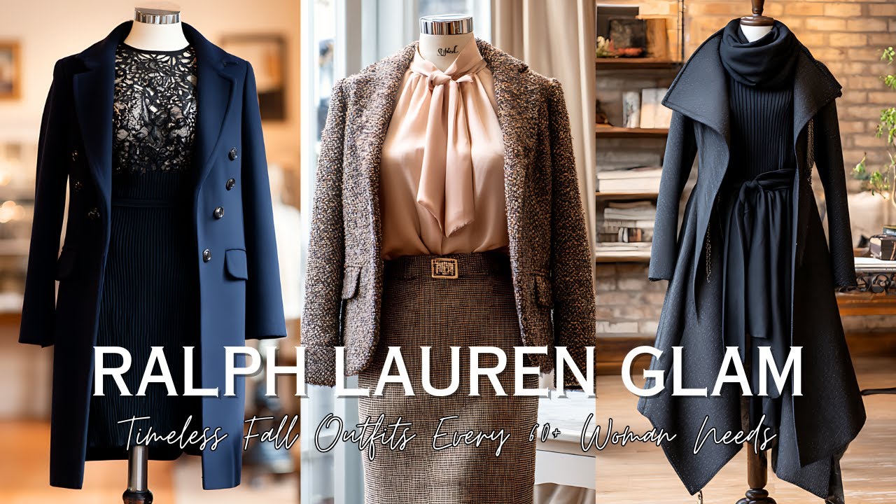 Непринужденный шик: образы Ralph Lauren осень-зима 2026 для женщин старше 60 лет