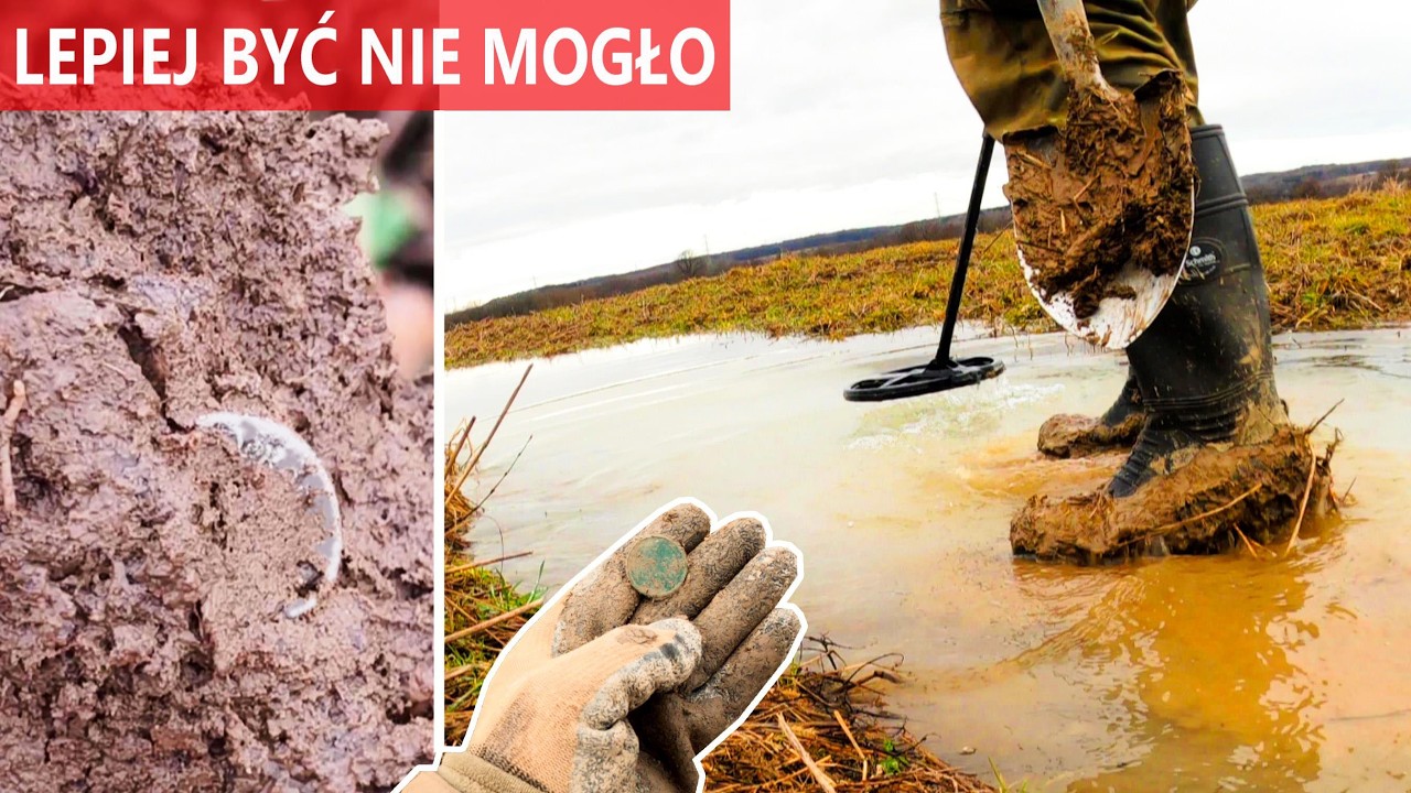 WYKPKI NA WIELKIM BAGNIE BEZ SREBRA NIE WRACAM W TYCH WARUNKACH MOŻNA TEŻ NIEŹLE POKOPAĆ.