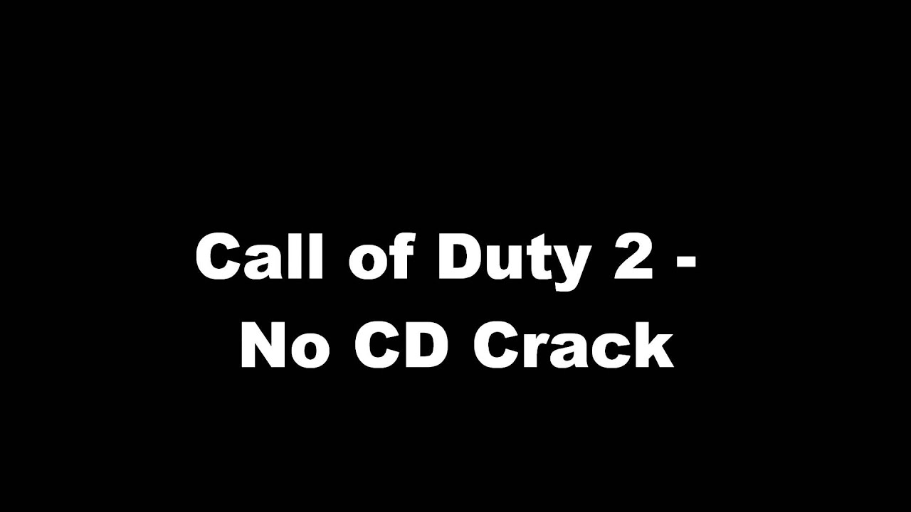 Call of Duty 2 - No CD Crack (Link in description)