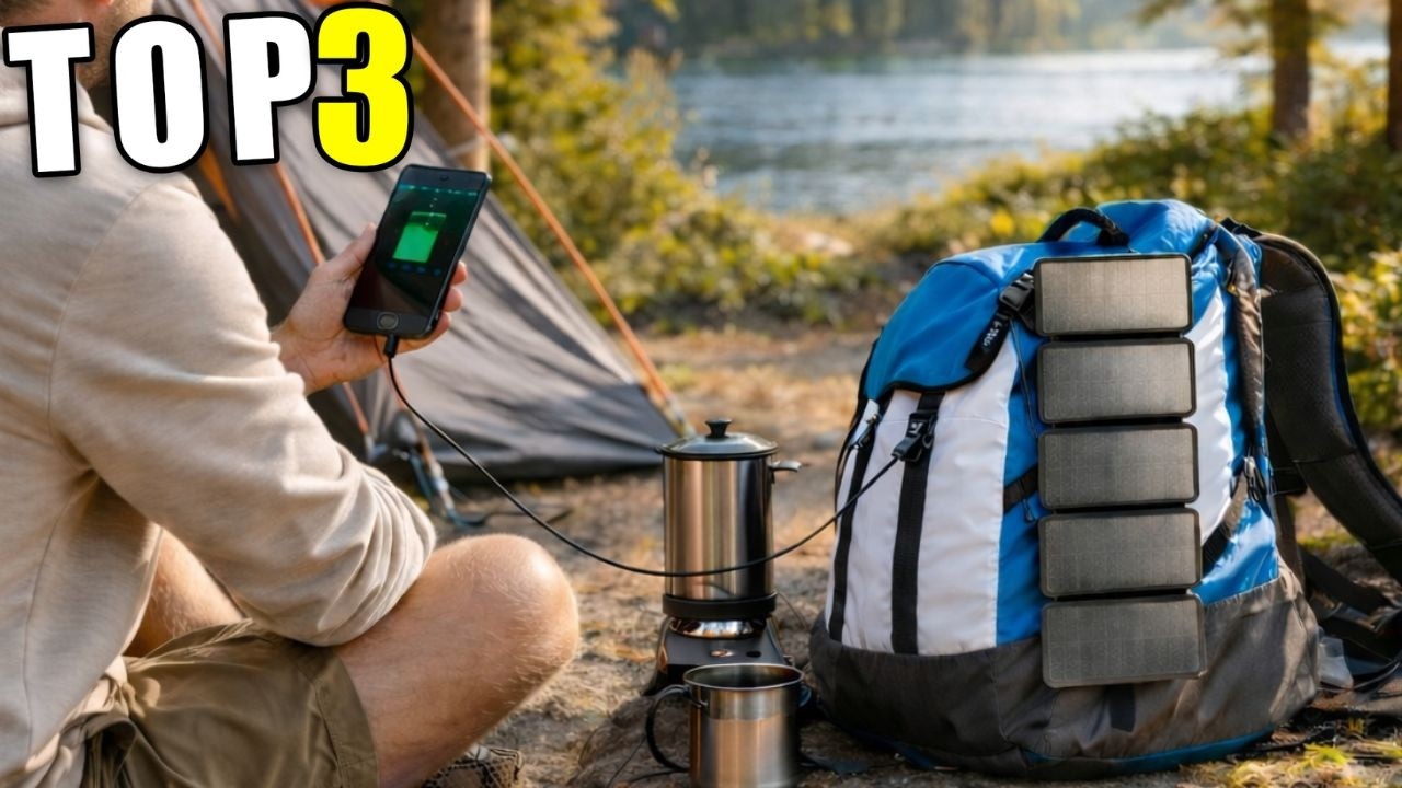 Top 3 Meilleures Powerbanks solaires 2026