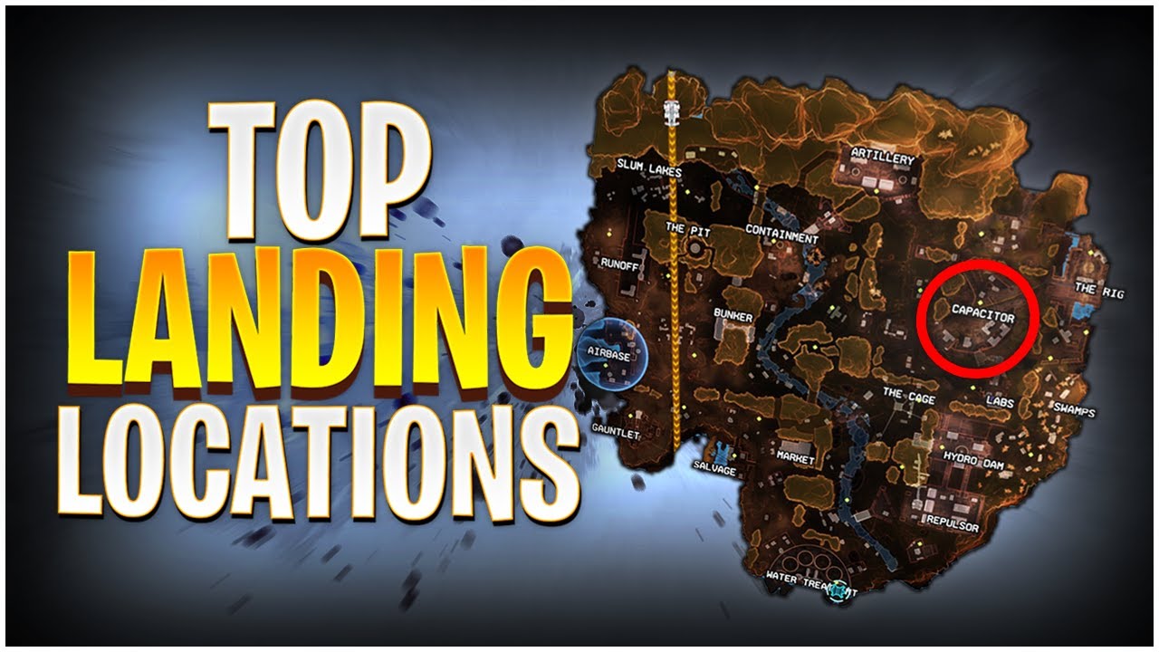 Top Landing Locations for Ranked in Kings Canyon Season 6! (Apex Legends)