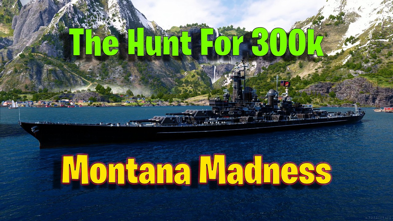 Rough Week So I Jumped in Montana and Hurt Peoples Feelings in World of Warships Legends
