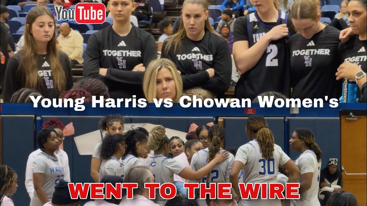 2ND HALF COMEBACK! Chowan Women’s vs Young Harris Went To The Wire 