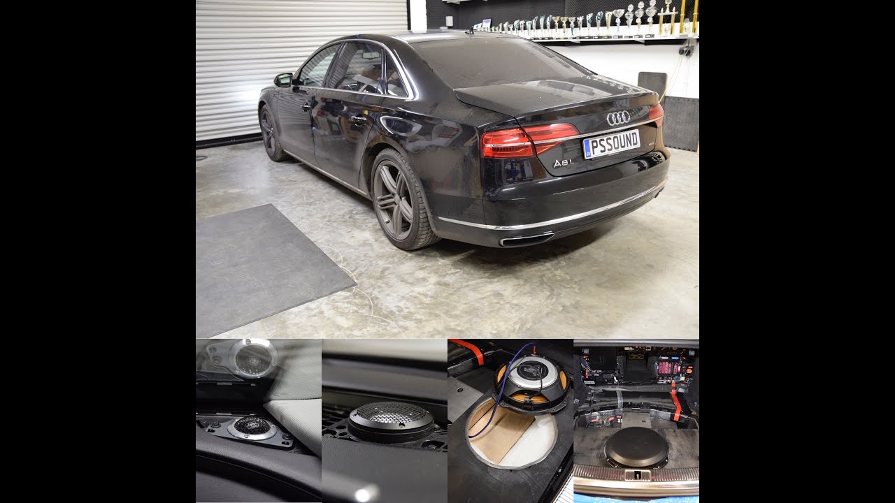 Audi A8L Executive Audio System EXPLAINED & First Impression - Micro Precision, Helix, JL Audio
