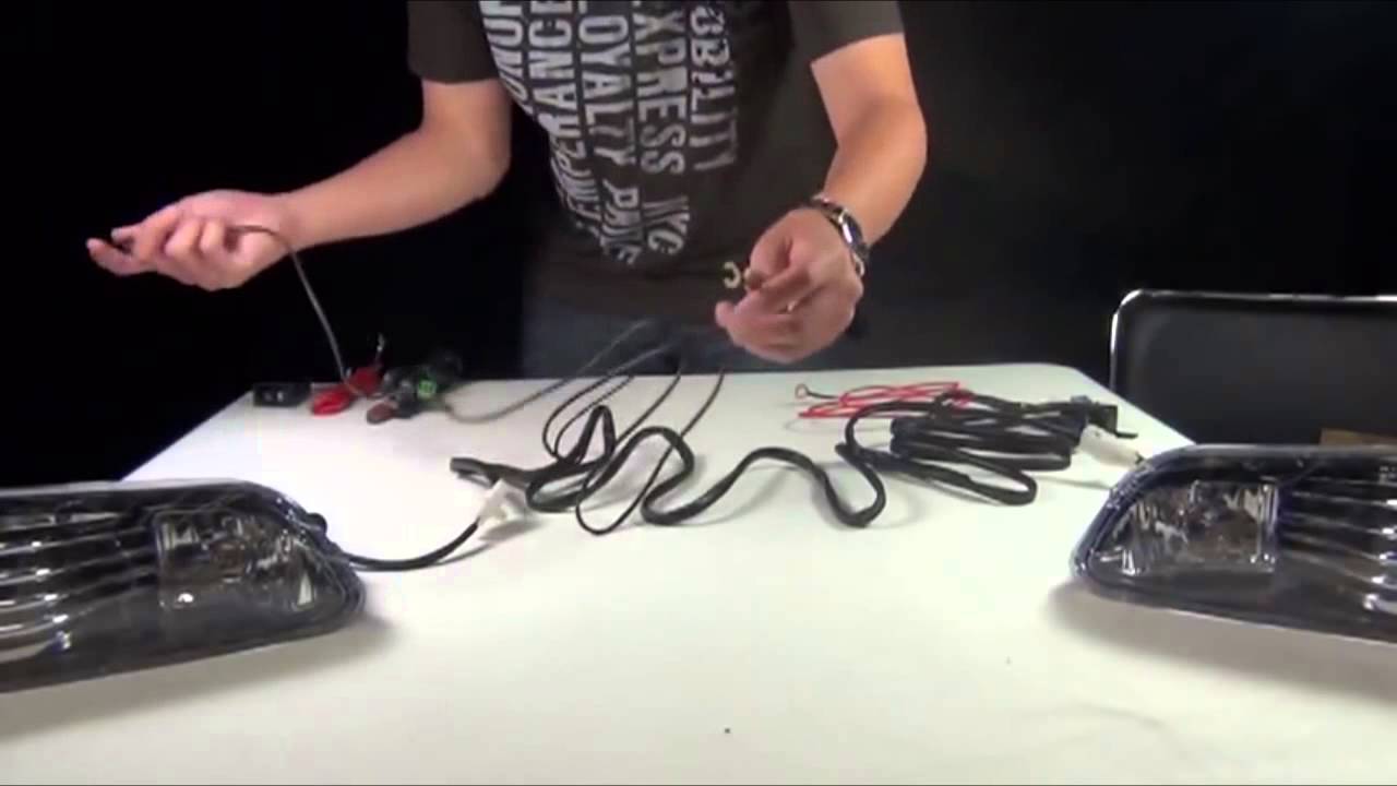 Winjet fog lights general wiring installation
