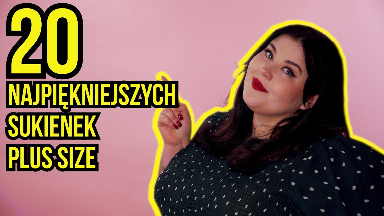 20 NAJPIĘKNIEJSZYCH SUKIENEK PLUS SIZE (do kupienia on-line)