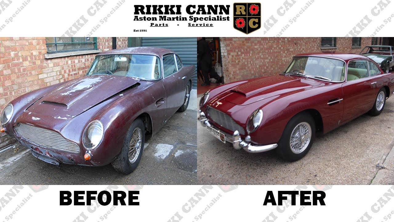 Aston Martin DB5 Complete Restoration by Rikki Cann
