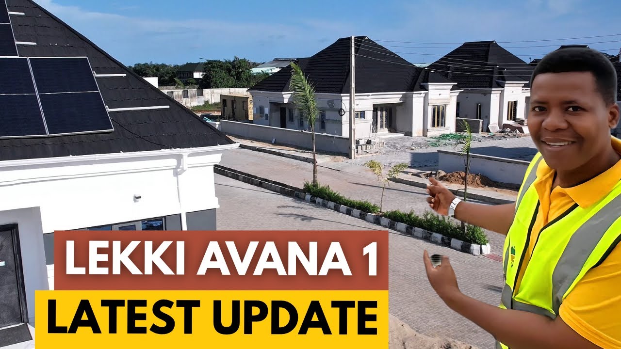 Обновление строительства бунгало Lekki Avana, этап 1 | Ибежу Лекки, Лагос