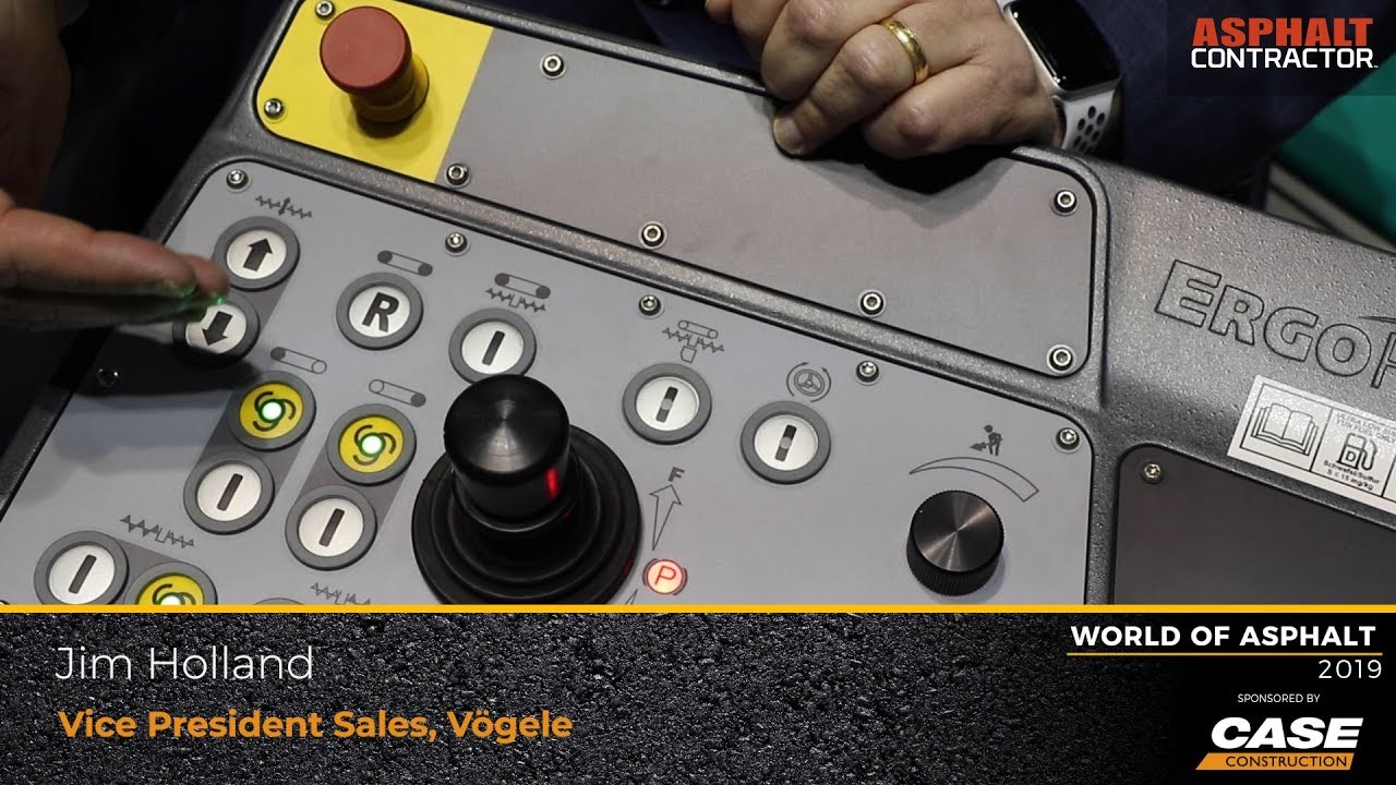An In-Depth Look at VÖGELE's ErgoPlus 3 Operating Concept