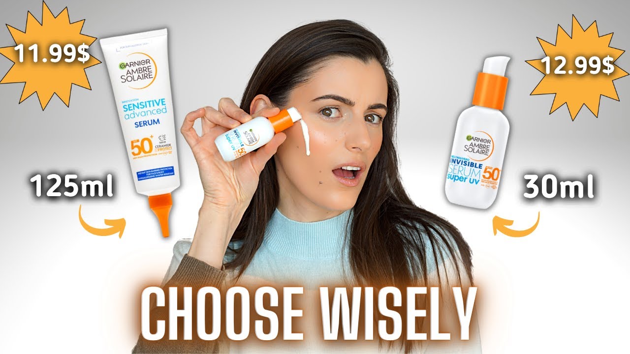 Money-Saving Sunscreen: Garnier Ambre Solaire SPF50+ Face & Body vs. Face Serum and a Better Option!
