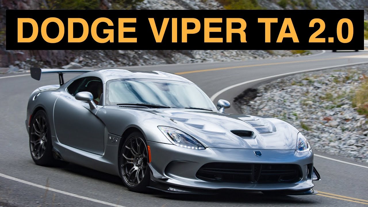 2015 Dodge Viper TA 2.0 - Review & Test Drive