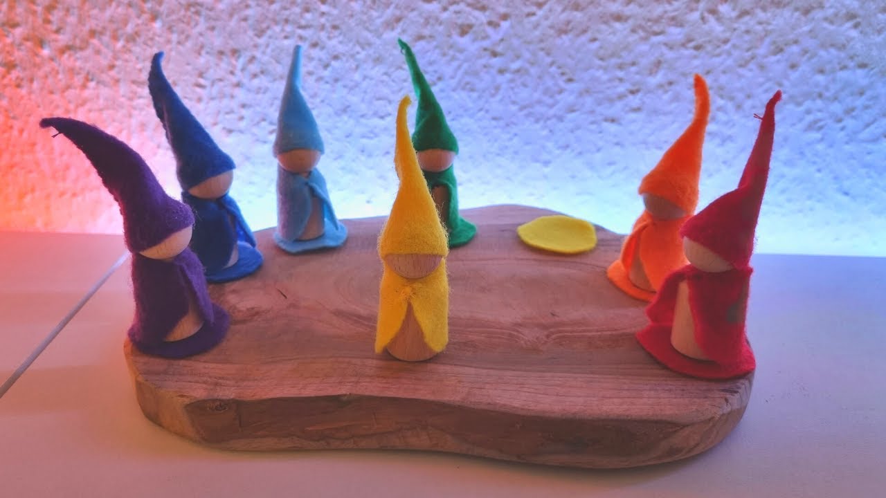 Waldorf Wochenkalender für Kinder basteln / Waldorfkalender basteln