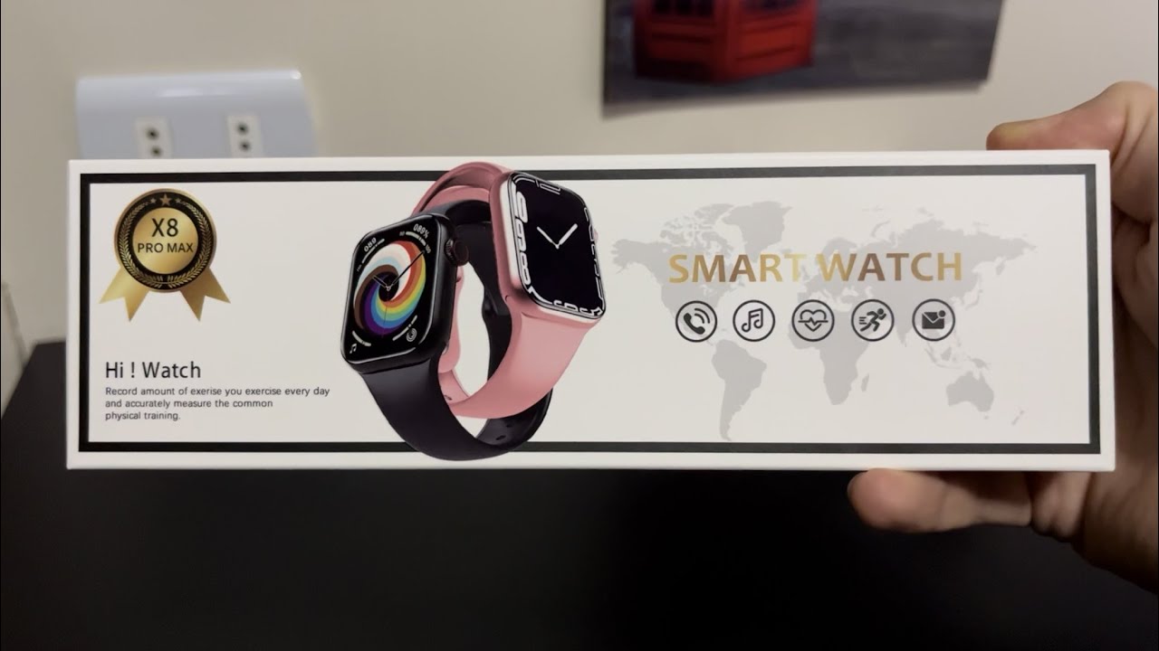 ⌚️Smartwatch X8 Pro Max, Serie 7, función llamada y como enlazarlo a tu celular✅