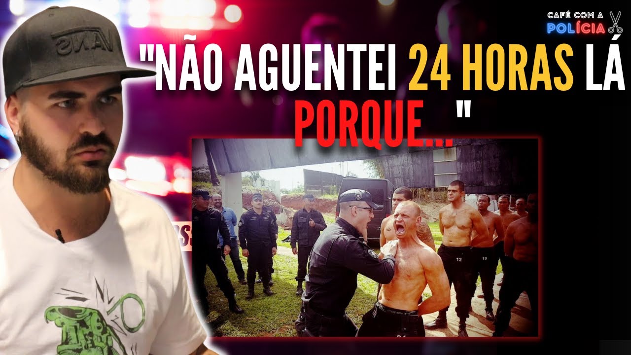 POLICIAL FOI REPROVADO PRA ENTRAR NA CORE