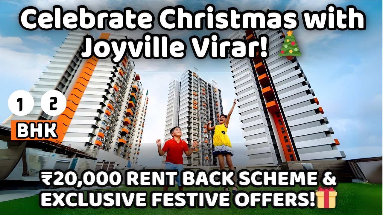Apka Dream Home Joyville Virar West | 1-2BHK Flats Ke Sath Modern Facilities | @hopehomeRealstate