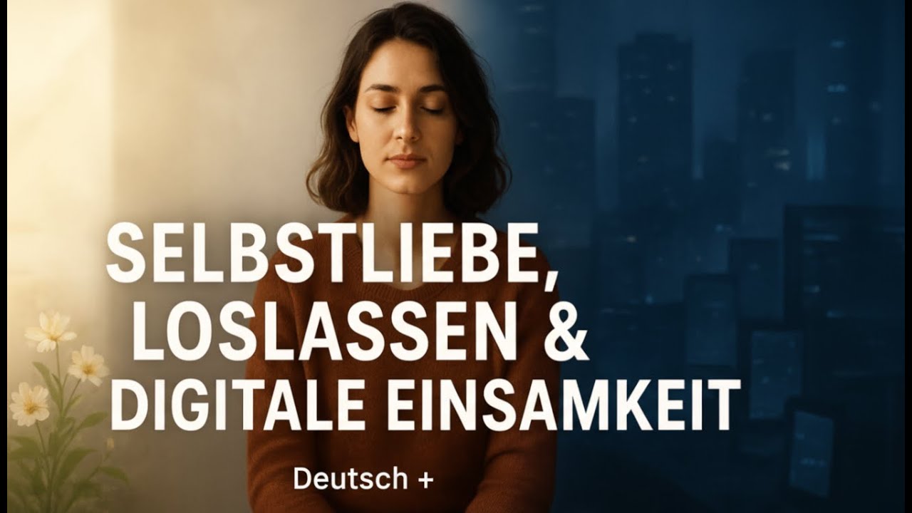 &bdquo;Selbstliebe, Loslassen & Digitale Einsamkeit &ndash; 3 Lektionen f&uuml;rs Leben | Deutsch    B1-B2